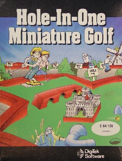 Hole In One box art for Commodore 64